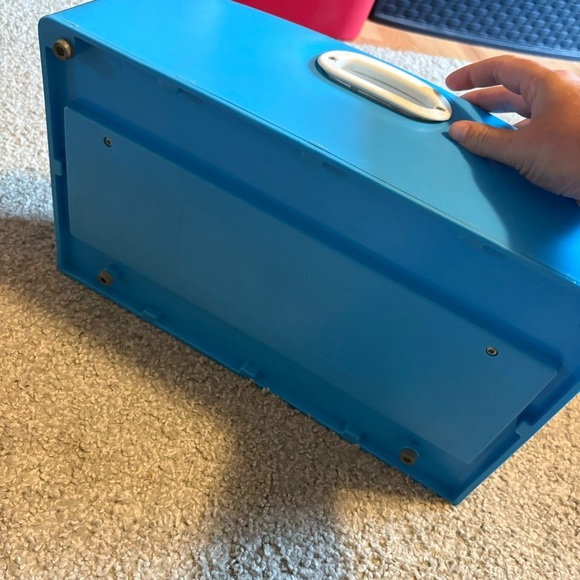 Vintage 1985 Little Tikes Tap A Tune Piano Xylophone Keyboard Music Toy Handle - Picture 4 of 4